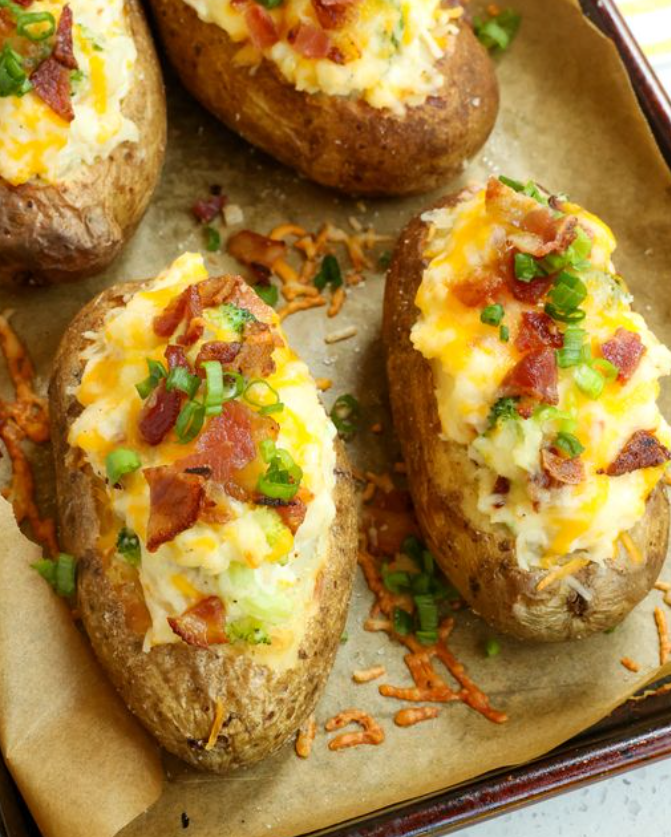 Loaded Baked Potatoes Recipe – 4 Viral Recipes