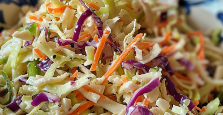 Jalapeño Coleslaw – Creamy, Bright & Crisp