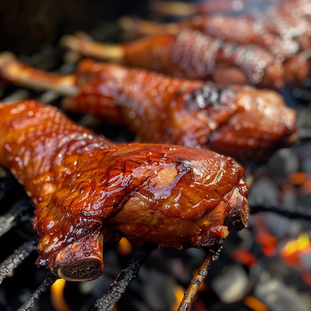 Savory Smoked Turkey Legs