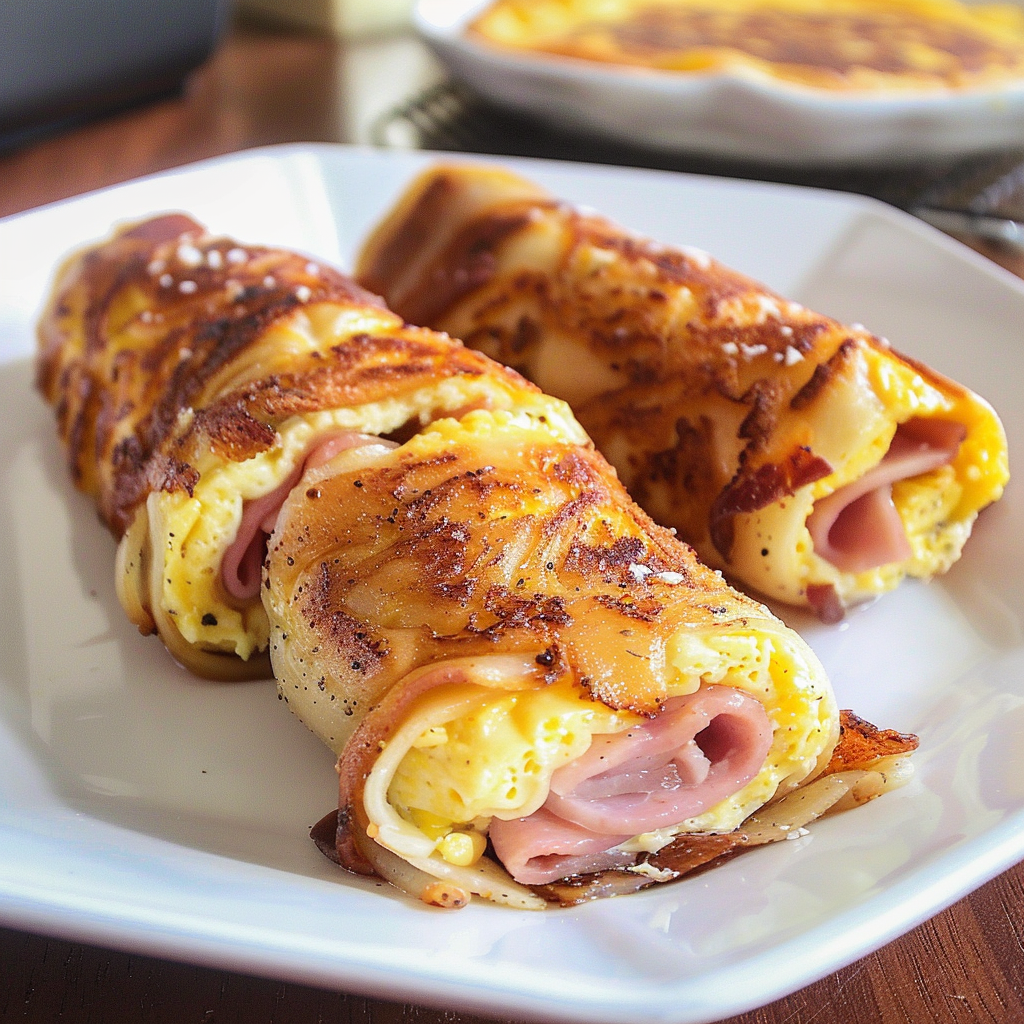 Low Carb Breakfast Roll Ups