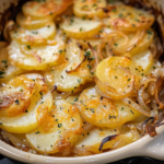 Potato and Onion Bake Slow Cooker