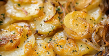 Potato and Onion Bake Slow Cooker