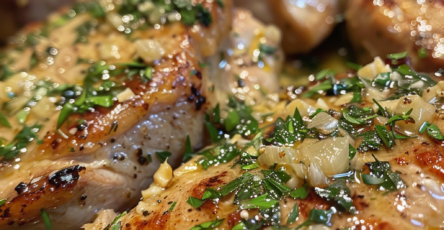 Slow Cooker Garlic Butter Pork Chops