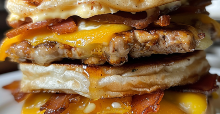 Homemade McGriddle Sandwiches