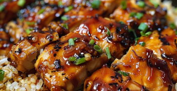 Honey BBQ Chicken and Rice
