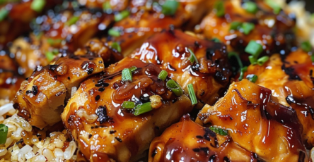 Honey BBQ Chicken and Rice