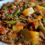 Hobo Casserole with Ground Beef