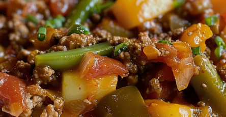 Hobo Casserole with Ground Beef