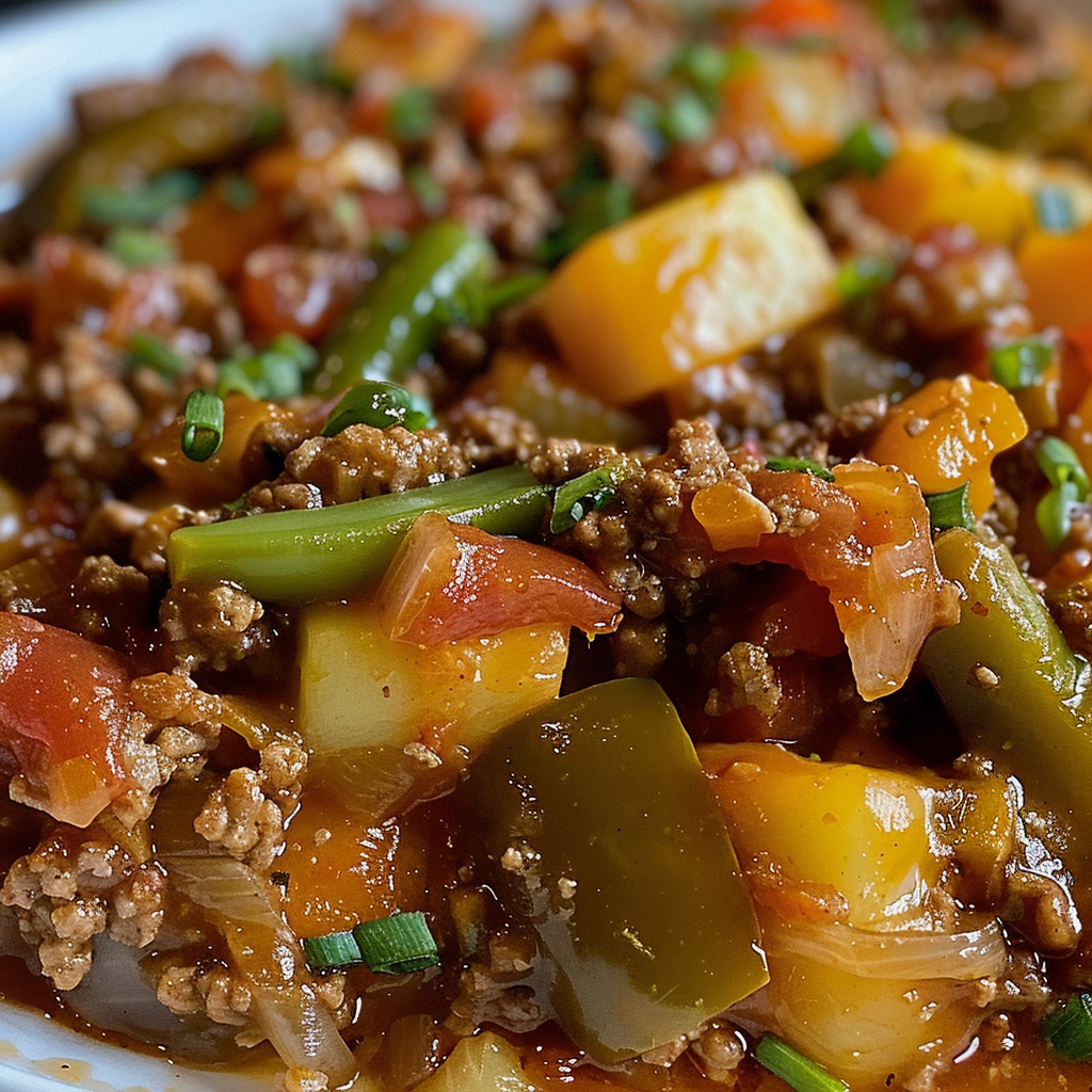 Hobo Casserole with Ground Beef