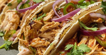 Slow Cooker Crack Chicken Tacos