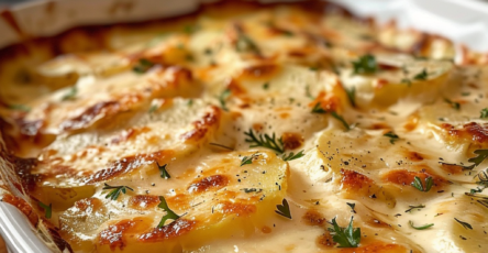 Ruth's Chris Creamy Cheesy Scalloped Potatoes