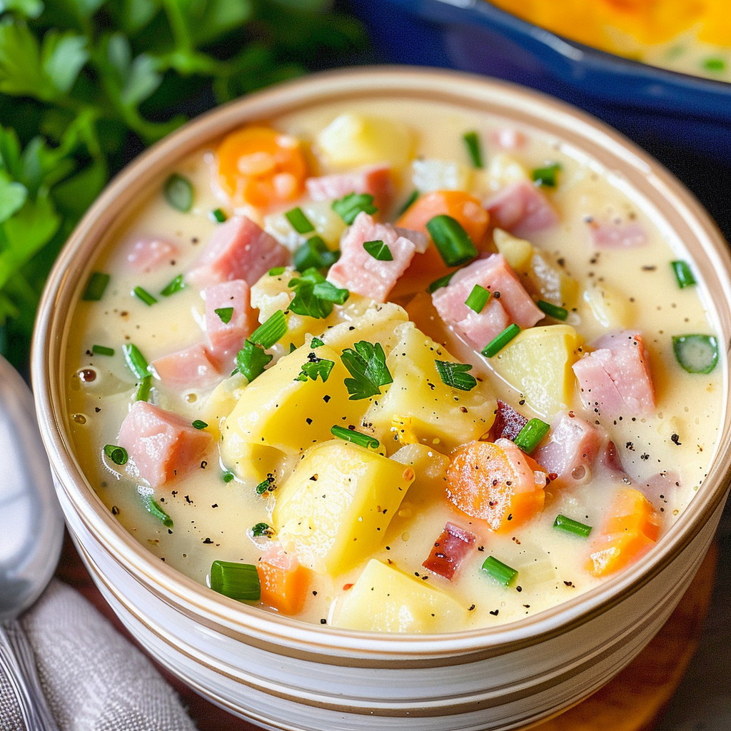 Creamy Ham and Potato Soup