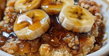 Bananas Foster Cobbler