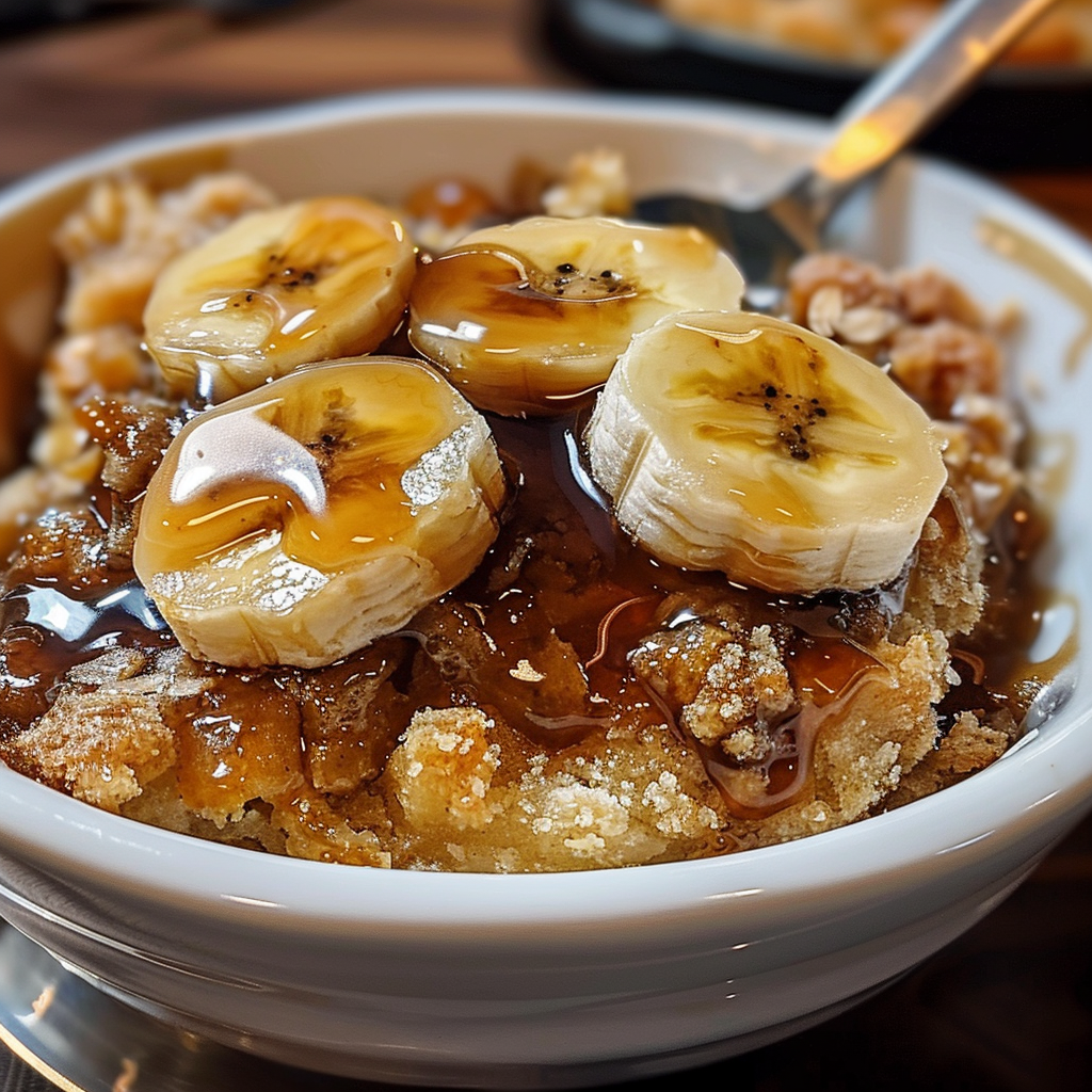 Bananas Foster Cobbler