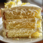 Heavenly Lemon Cheesecake Cake with Cream Cheese Frosting