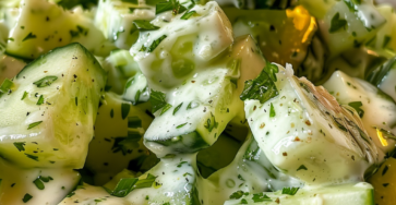 Cucumber Ranch Crack Salad