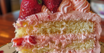 Strawberry Heaven on Earth Cake