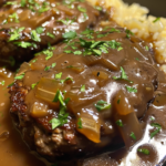 Salisbury Steak with Onion Gravy