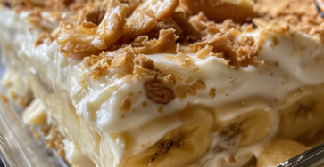 No-Bake Nutter Butter Banana Pudding Lasagna