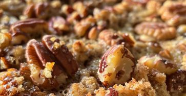 Southern Pecan Dump Cake