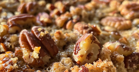 Southern Pecan Dump Cake