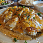 Texas Roadhouse Smothered Chicken with Jack Cheese