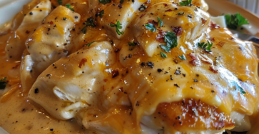 Texas Roadhouse Smothered Chicken with Jack Cheese