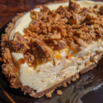 Butterfinger Cheesecake Pie