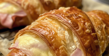 Delicious Ham and Cheese Croissants Recipe
