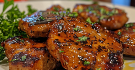 Brown Sugar Glazed Pork Chops