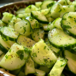 Italian Cucumber Salad