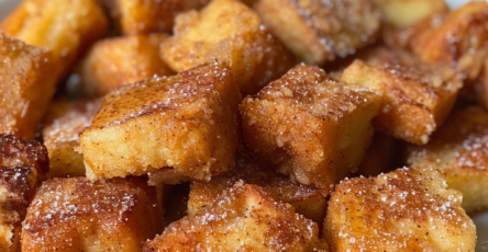Cinnamon Sugar French Toast Bites