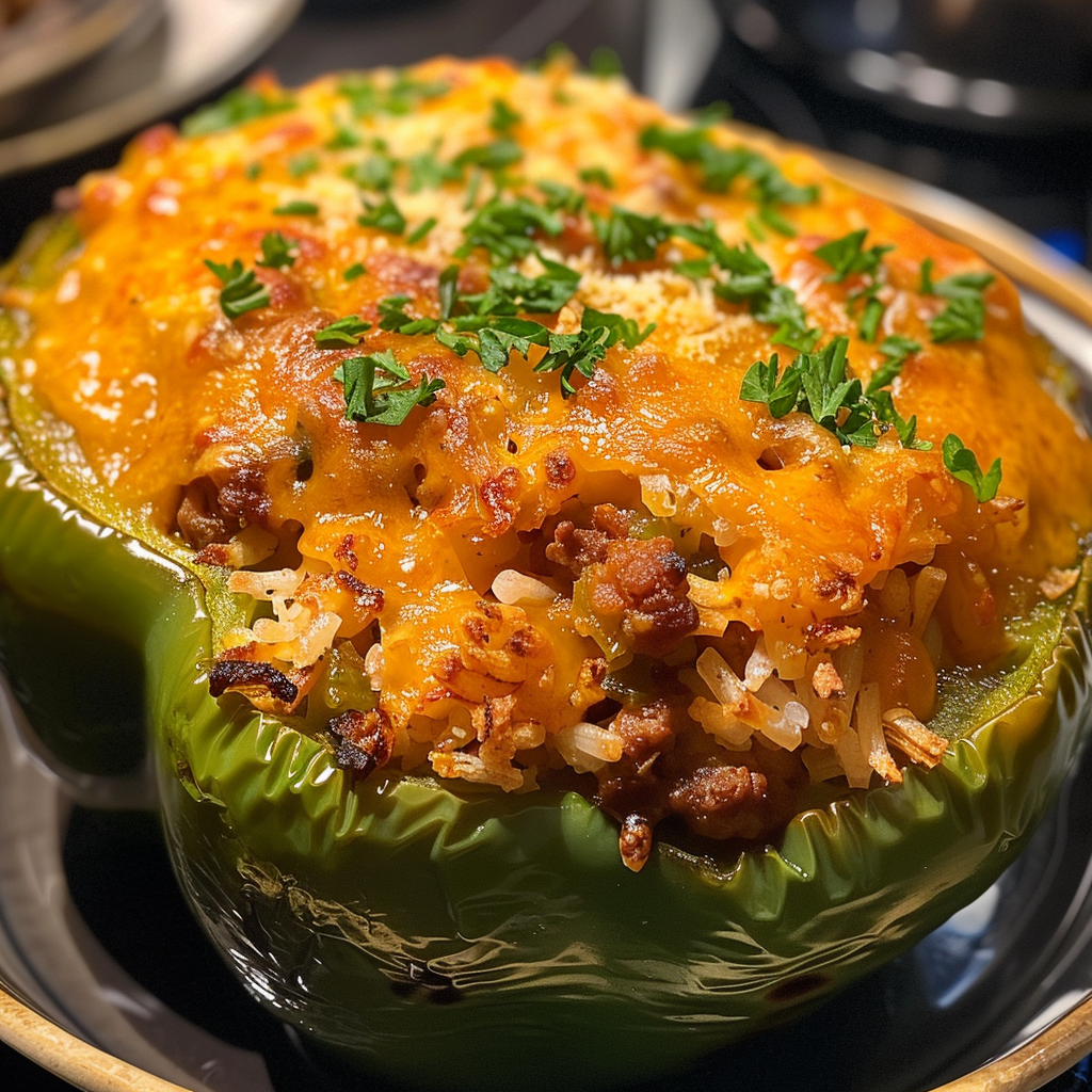 Stuffed Bell Pepper Casserole