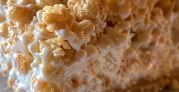 Rice Krispy Treat No-Bake Cheesecake