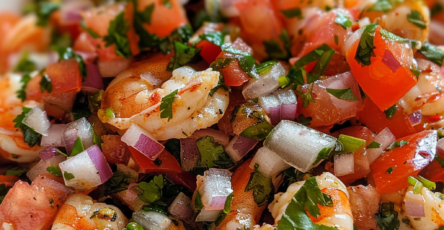 Zesty Shrimp Pico de Gallo