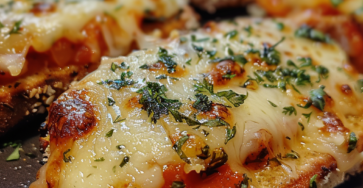 Open-Faced Chicken Parmesan Sandwiches