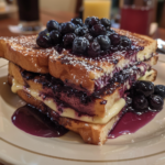 Blueberry Cheesecake Stuffed French Toast
