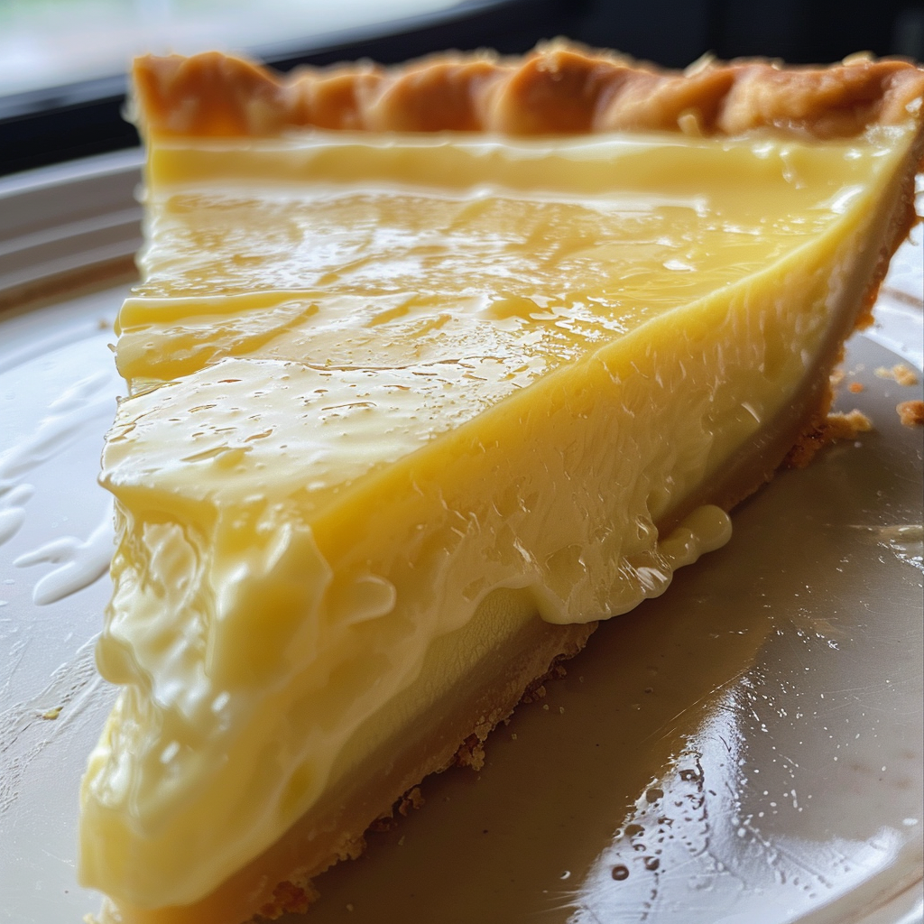 Condensed Milk Lemon Pie