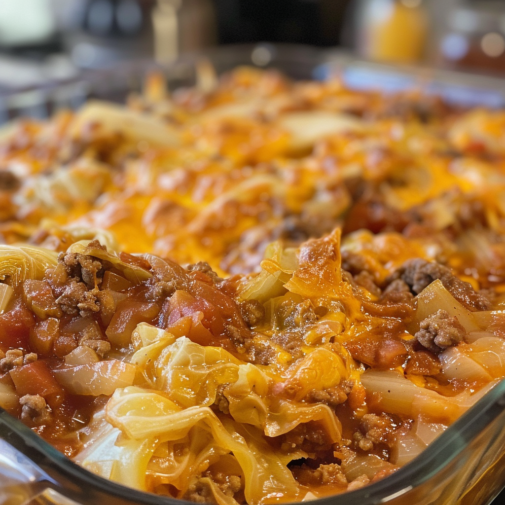 Crockpot Cabbage Roll Casserole