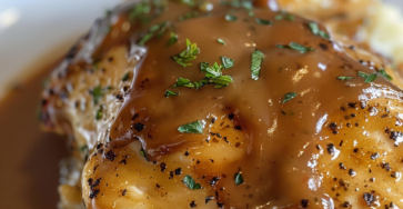Baked Chicken and Gravy