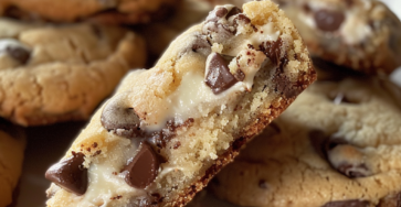 Cheesecake Stuffed Chocolate Chip Cookies