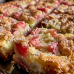 Rhubarb Cream Cheese Bars