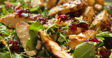 Asian Chicken Cranberry Salad