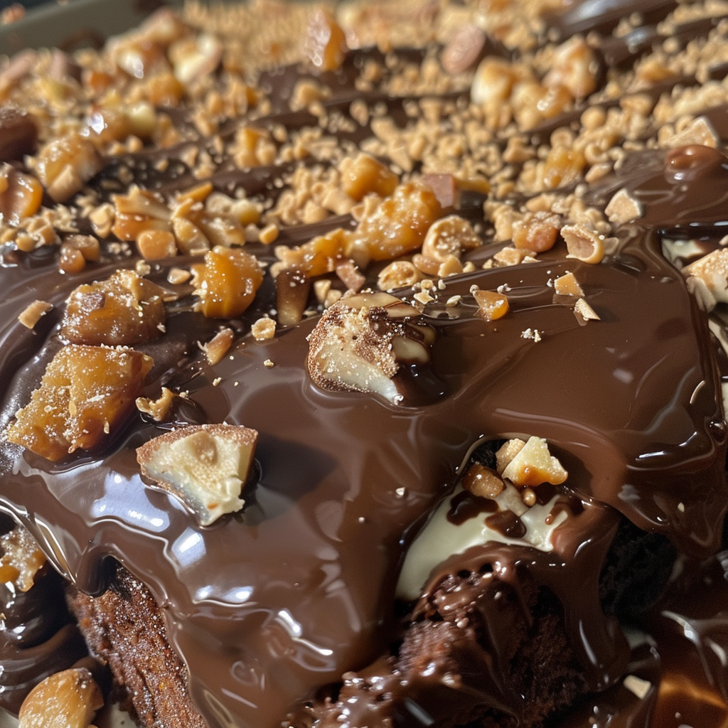 Death by Chocolate Poke Cake