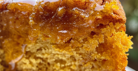 Sweet Potato Honeybun Cake