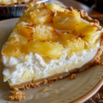 No-Bake Pineapple Cheesecake Pie
