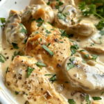 5-Ingredient Slow Cooker Retro Cream Chicken