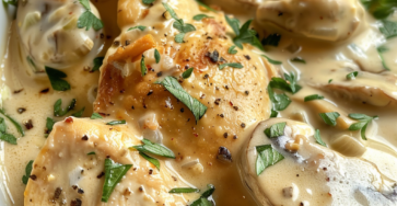 5-Ingredient Slow Cooker Retro Cream Chicken