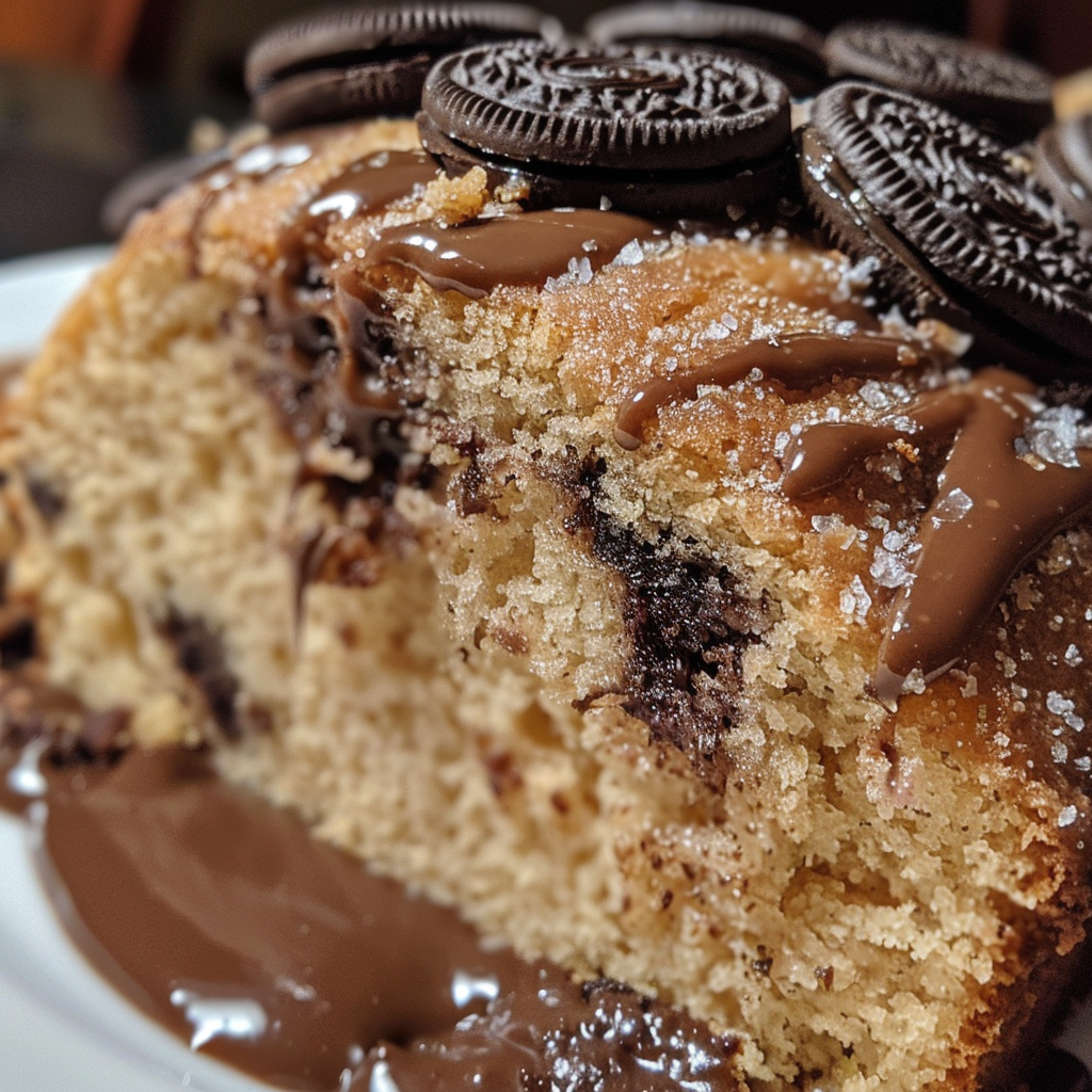 Blondie Oreo Buttermilk Pound Cake