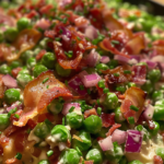Incredible Creamy Bacon Pea Salad